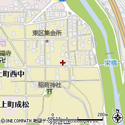 兵庫県丹波市氷上町西中128周辺の地図