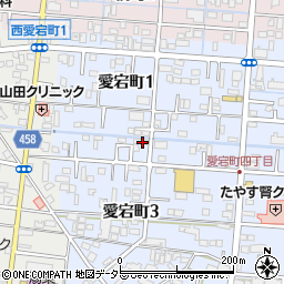大竹左官工業所周辺の地図
