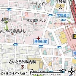 愛知県名古屋市中村区則武2丁目4周辺の地図