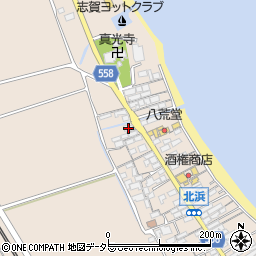 滋賀県大津市和邇北浜83周辺の地図