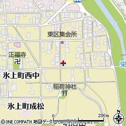 兵庫県丹波市氷上町西中125周辺の地図