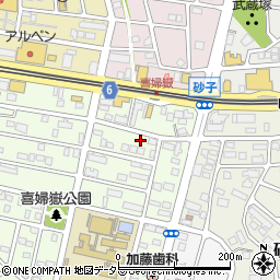 愛知県長久手市喜婦嶽408周辺の地図