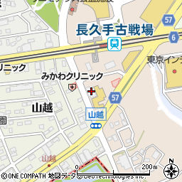 愛知銀行長久手支店 ＡＴＭ周辺の地図