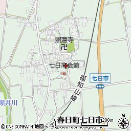 兵庫県丹波市春日町七日市328周辺の地図