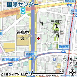 行政書士名古屋中央リーガルオフィス周辺の地図