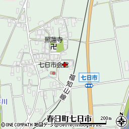 兵庫県丹波市春日町七日市226周辺の地図
