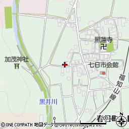 兵庫県丹波市春日町七日市291周辺の地図