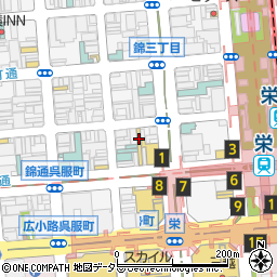 Reala　Clinic　名古屋栄周辺の地図