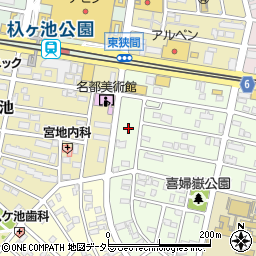 愛知県長久手市喜婦嶽2019周辺の地図
