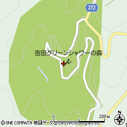 菅谷たたら山内受付事務所周辺の地図