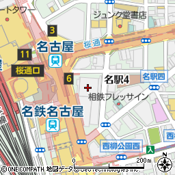 コスタリカ名誉総領事館（名古屋）周辺の地図