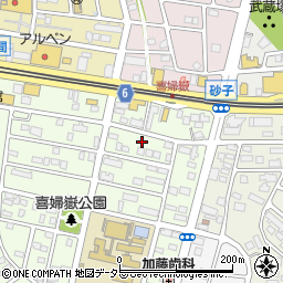 愛知県長久手市喜婦嶽404周辺の地図