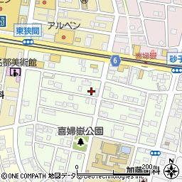 愛知県長久手市喜婦嶽1910周辺の地図