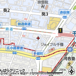 トヨタレンタリース名古屋千種駅西店周辺の地図