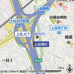 愛知県名古屋市名東区上社4丁目17周辺の地図