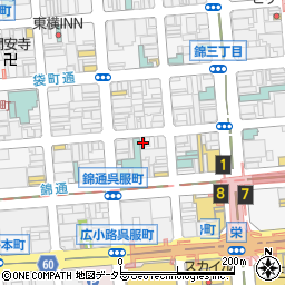 愛知県名古屋市中区錦3丁目18-6周辺の地図