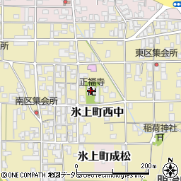 兵庫県丹波市氷上町西中201周辺の地図