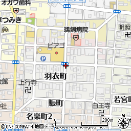 愛知県名古屋市中村区大門町周辺の地図
