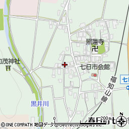 兵庫県丹波市春日町七日市353周辺の地図
