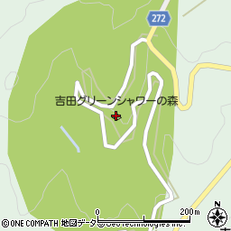 吉田グリーンシャワーの森周辺の地図