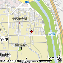 兵庫県丹波市氷上町西中93周辺の地図