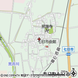 兵庫県丹波市春日町七日市322周辺の地図