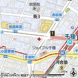 旭産業株式会社　名古屋営業所周辺の地図