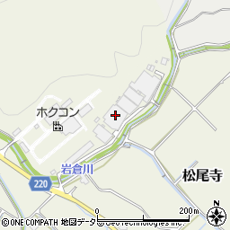 滋賀県愛知郡愛荘町松尾寺1066周辺の地図