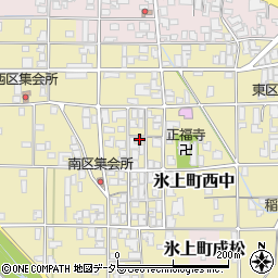 兵庫県丹波市氷上町西中270周辺の地図