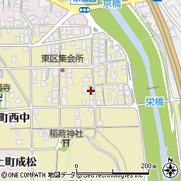 兵庫県丹波市氷上町西中91周辺の地図