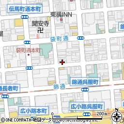 磯丸水産 錦店周辺の地図