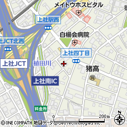 愛知県名古屋市名東区上社4丁目99周辺の地図