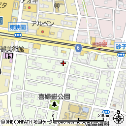 愛知県長久手市喜婦嶽1909周辺の地図