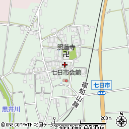 兵庫県丹波市春日町七日市318周辺の地図