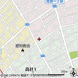 愛知県名古屋市名東区社台1丁目64-3周辺の地図