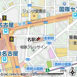 名古屋建築資格学院周辺の地図