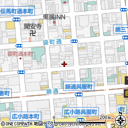 新錦ビル周辺の地図