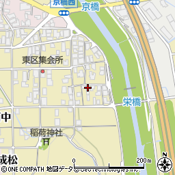 兵庫県丹波市氷上町西中96周辺の地図