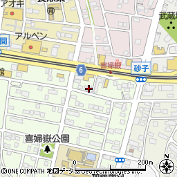 愛知県長久手市喜婦嶽219周辺の地図