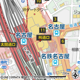 ハンズ名古屋店周辺の地図