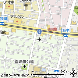 愛知県長久手市喜婦嶽221周辺の地図
