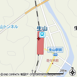 生山駅周辺の地図