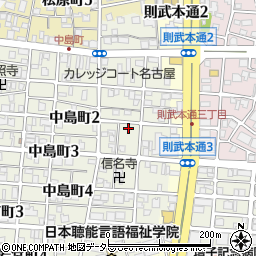 愛知県名古屋市中村区中島町2丁目39周辺の地図