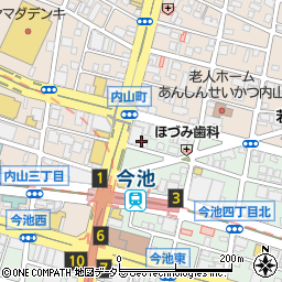 リスパック株式会社名古屋支店周辺の地図