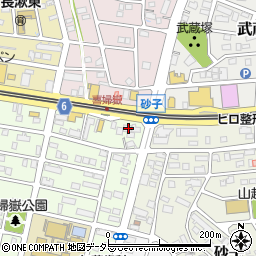 愛知県長久手市喜婦嶽210周辺の地図