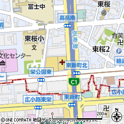 石川テレビ放送株式会社　名古屋支社周辺の地図