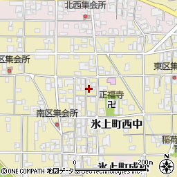 兵庫県丹波市氷上町西中253周辺の地図