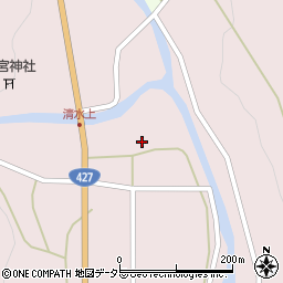 兵庫県多可郡多可町加美区清水712-2周辺の地図