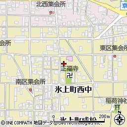 兵庫県丹波市氷上町西中108周辺の地図