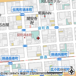 SOUND BAR JAP サウンド バー ジャップ 栄店周辺の地図